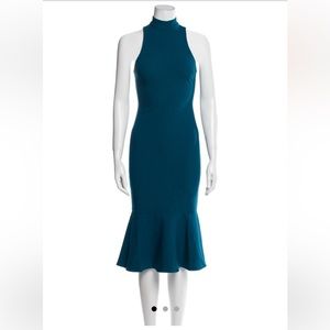 Likely Mockneck midi length dress w/ tags